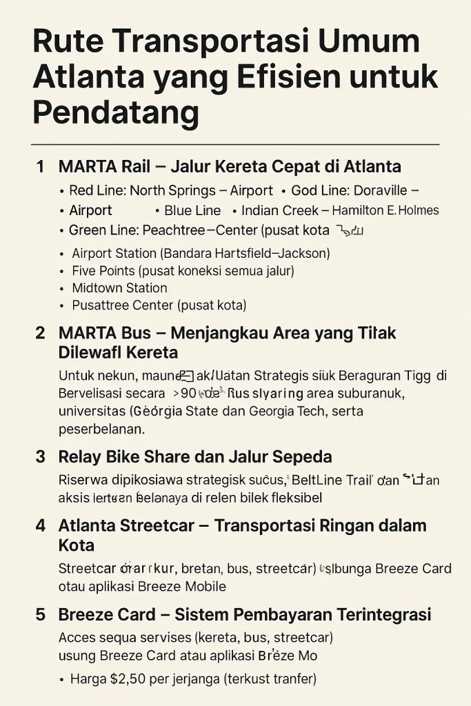 transportasi umum Atlanta